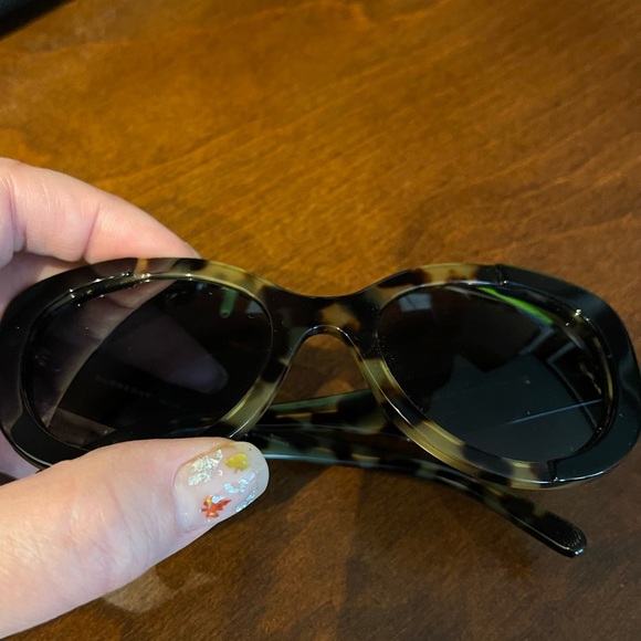 BURBERRY 54mm BUTTERFLY SUNGLASSES in HAVANA - Picture 6 of 12
